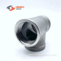 Threaded stainless steel TEE CLASS150